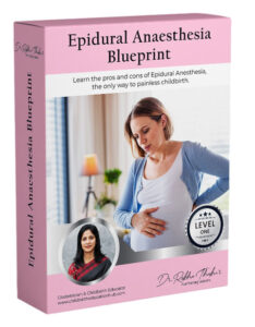 Epidural anaesthesia blueprint