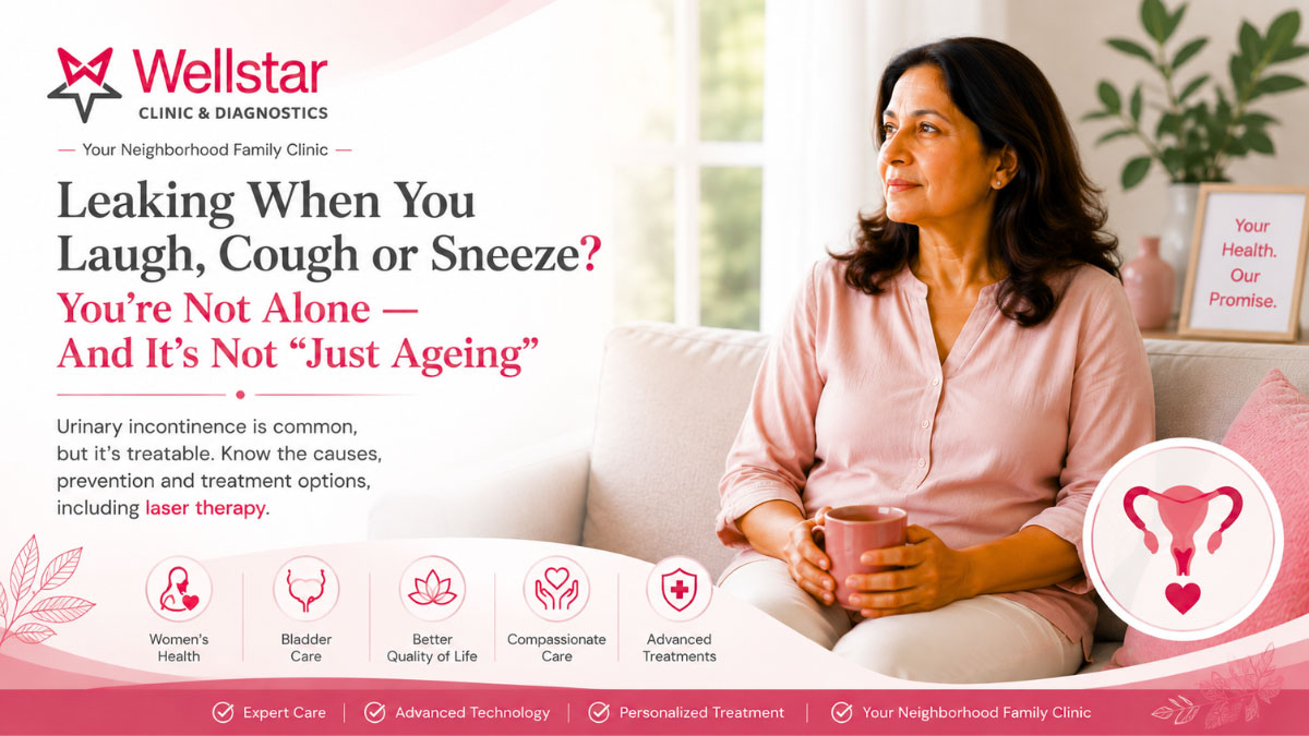 Leaking when you laugh, cough, or sneeze? You're not alone — and it's not "just ageing"